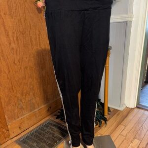 Alice Blue Black Fabric with Blue Tag